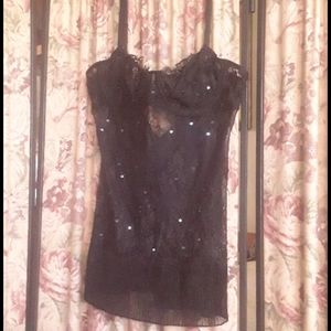 Victoria Secret nwot 36 C black nightie